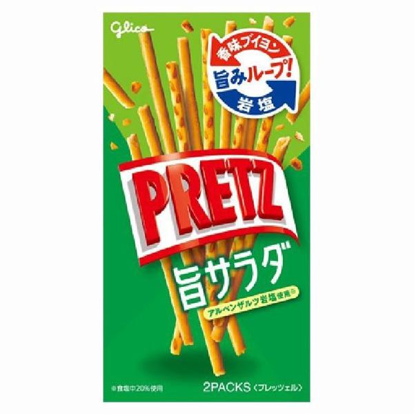 江崎固力菓pretz 沙拉餅乾棒 /江崎グリコ プリッツ　旨サラダ 69g