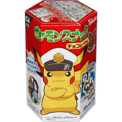 Tohato寶可夢巧克力風味餅乾 /東ハト 　ポケモンスナック チョコレート味　23ｇ