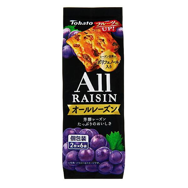 Tohato All RAISIN 葡萄乾風味餅乾 /東ハト オールレーズン 12枚