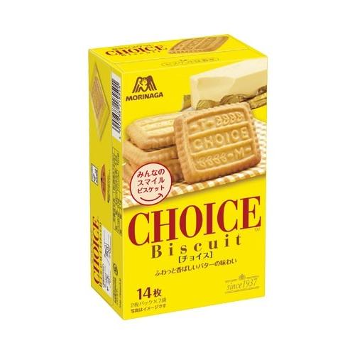 森永製果 choice奶油餅乾 /森永 チョイス 14枚 (2枚パック×7袋)