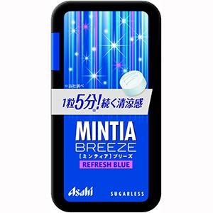 Asahi MINTIA 清涼薄荷口含錠 清新藍 /アサヒ　ミンティアブリーズ　リフレッシュブルー　30粒