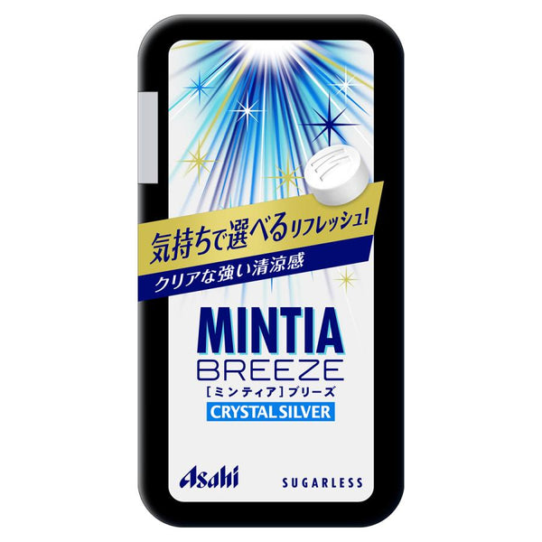 Asahi MINTIA 清涼薄荷口含錠 水晶銀 /アサヒ　ミンティアブリーズ　クリスタルシルバー　30粒