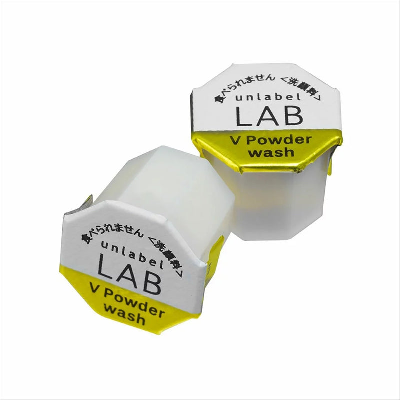 UNLABEL LAB 超高壓浸透型維他命C洗顏粉 /アンレーベル ラボ　Ｖパウダーウォッシュ　0.4ｇ×30個入　ビタミンC誘導体配合