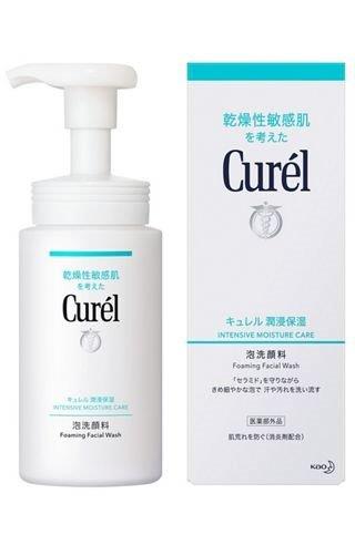 【特價】Curel潤浸保濕洗顏慕斯 /キュレル　泡洗顔料　150ｍｌ