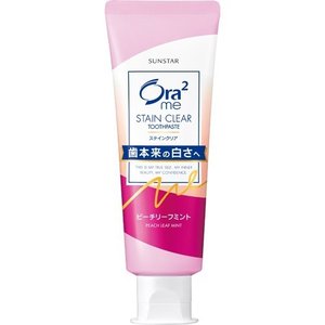 【特價】Ora2  me 淨白無瑕牙膏 蜜桃薄荷香 /Ora2ｍｅｽﾃｲﾝｸﾘｱﾍﾟｰｽﾄ ﾋﾟｰﾁﾐﾝﾄST130g