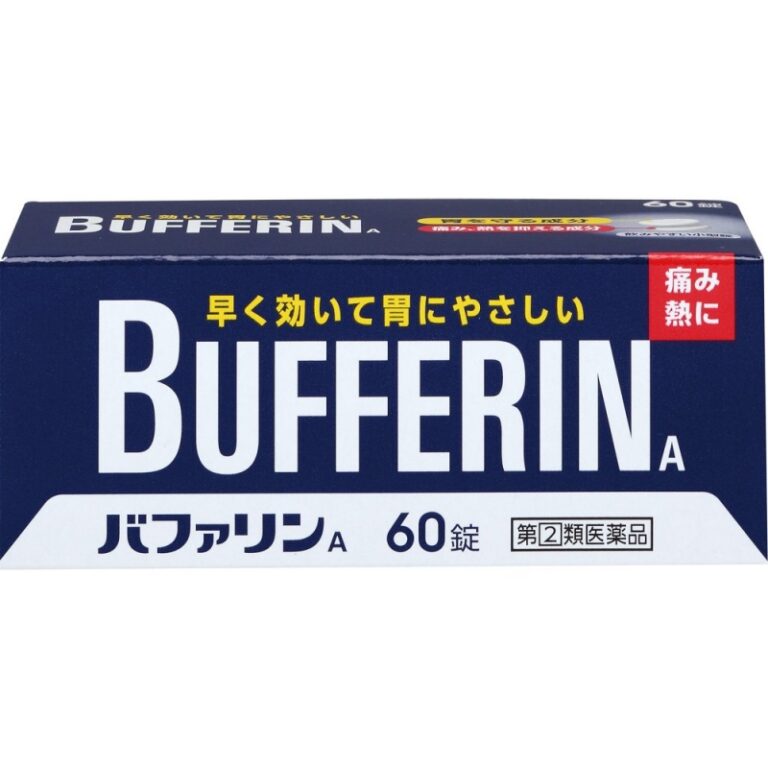 BUFFERIN A 退燒止痛藥 /バファリンA　60錠