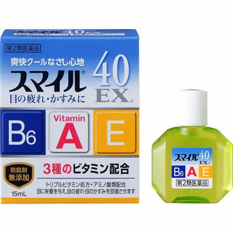 【特價】LION Smile40 EXa 眼藥水 /スマイル40EXa 15ml