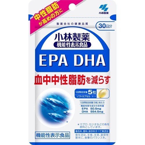 小林製藥 EPA DHA深海魚油 /EPA DHA 150粒　30日分
